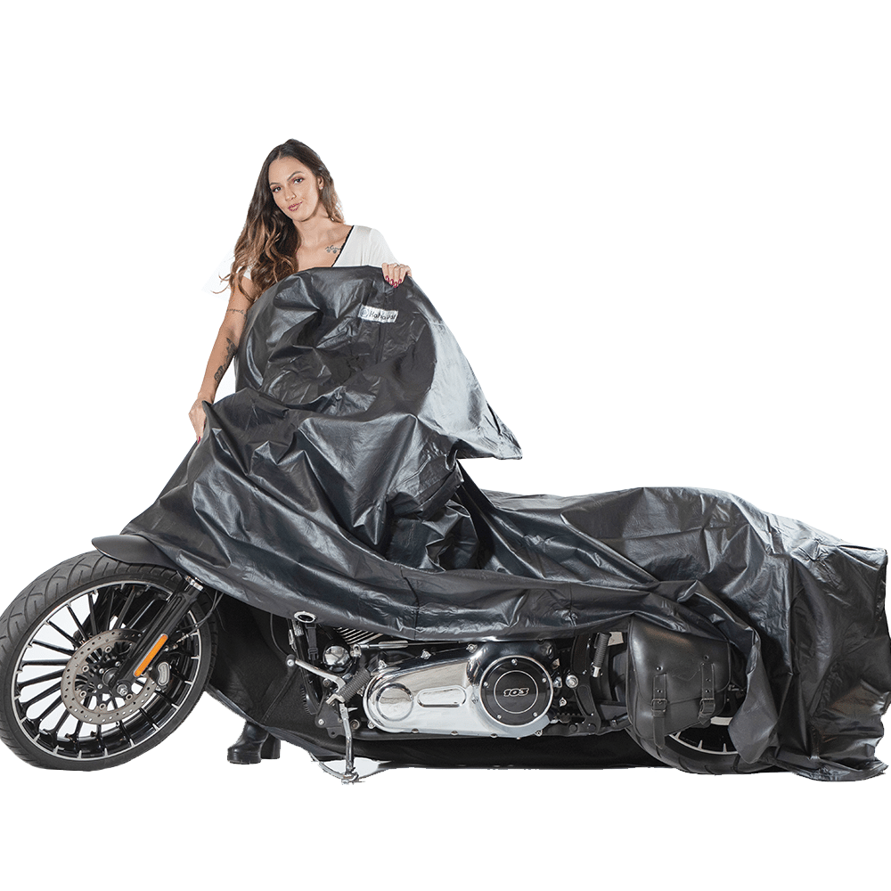 Capa Protetora Yamaha Factor 150 ED com baú / bauleto Capa Protetora Yamaha Factor 150 ED com baú / bauleto