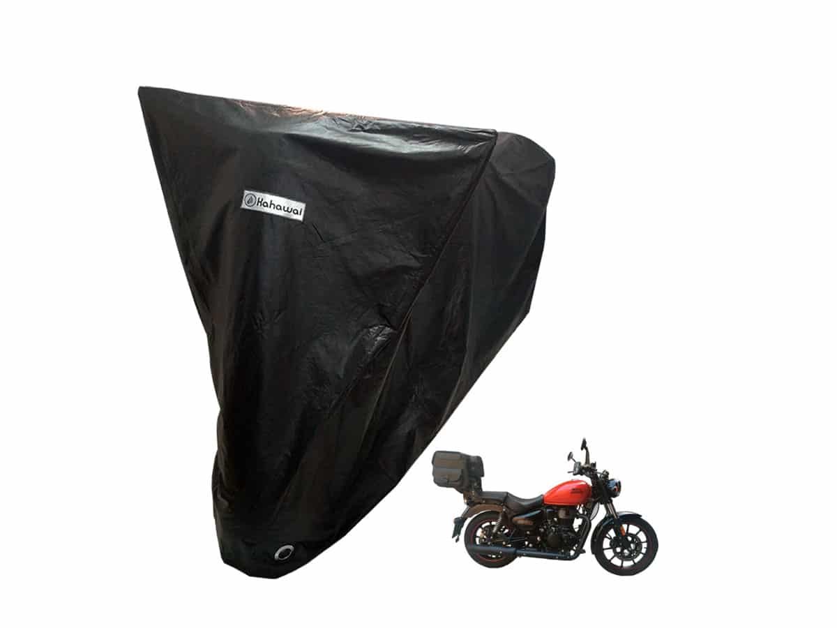 Capa Cobrir Moto Royal Enfield Meteor 350 com Baú - Bauleto Capa Cobrir Moto Royal Enfield Meteor 350 com Baú - Bauleto