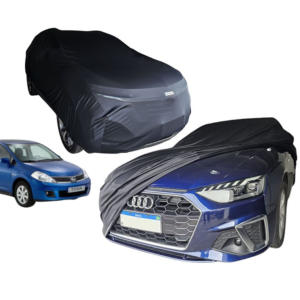 Capa Cobrir Carro Nissan Tiida Tecido Lycra Protege De Riscos Sol Poeira