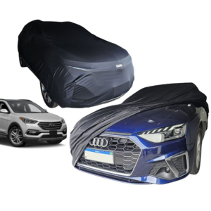 Capa Cobrir Carro Hyundai Santa Fé Tecido Lycra Protege De Riscos Sol Poeira