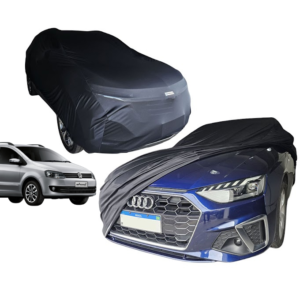 Capa Cobrir Carro VW Spacefox Tecido Lycra Protege De Riscos Sol Poeira